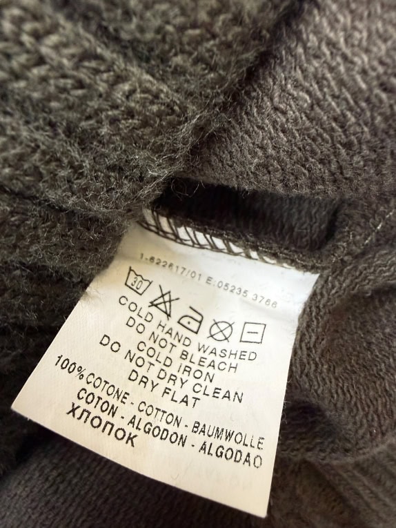 TRUSSARDI SPORT Φούτερ Με Φερμουάρ Στο Λαιμό Λογότυπο Καφέ Ανδρικό M
