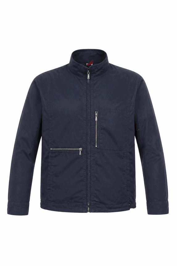 TRUSSARDI SPORT JACKET MINIMAL NAVY MEN PRE OWNED XL