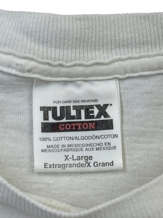 TULTEX GRAPHIC TEE VINTAGE RACING ΛΕΥΚΟ ΑΝΤΡΙΚΟ PRE OWNED XL