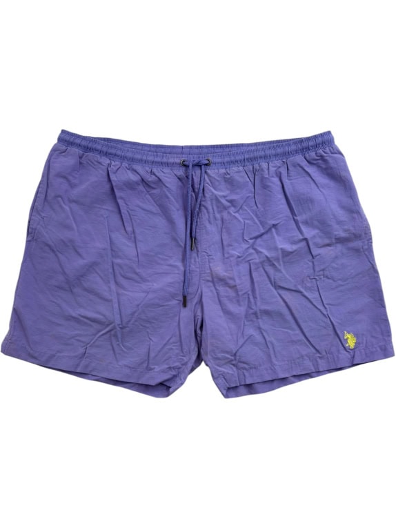 U S POLO ASSN SWIM SHORTS MINIMAL PURPLE MENS PRE OWNED 3XL