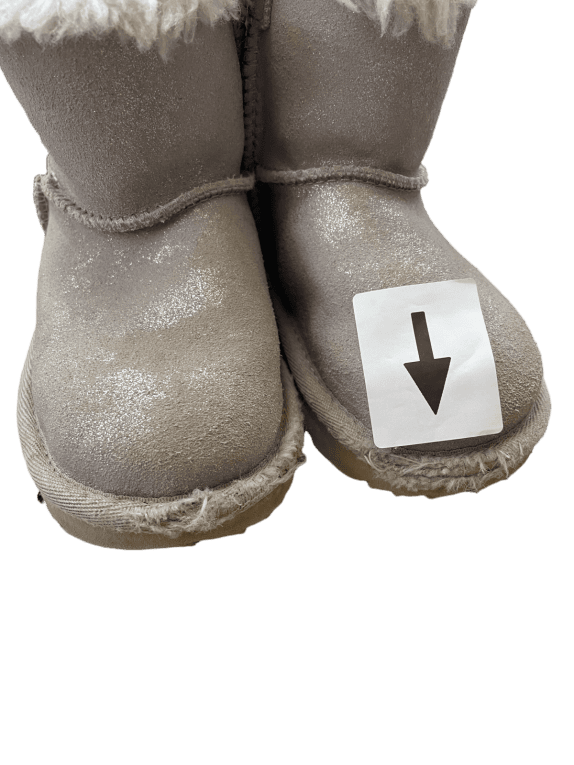 UGG BOOTS BOW BEIGE ΠΑΙΔΙΚΟ PRE OWNED 23.5
