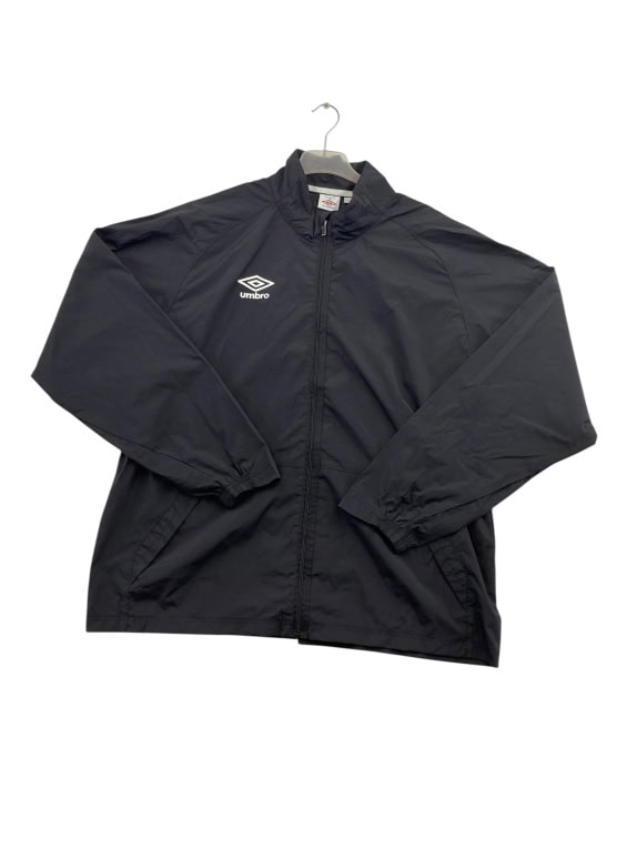 UMBRO ΑΝΤΙΑΝΕΜΙΚΟ JACKET VINTAGE ΛΟΓΟΤΥΠΟ ΜΑΥΡΟ ΑΝΔΡΙΚΟ XXL