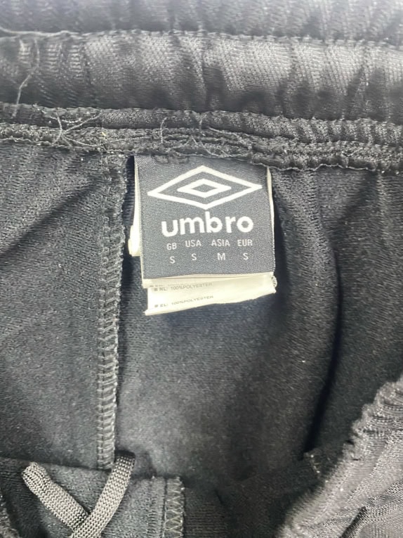 Umbro Παντελόνι Φόρμας Athletic Logo Μαύρο Unisex S