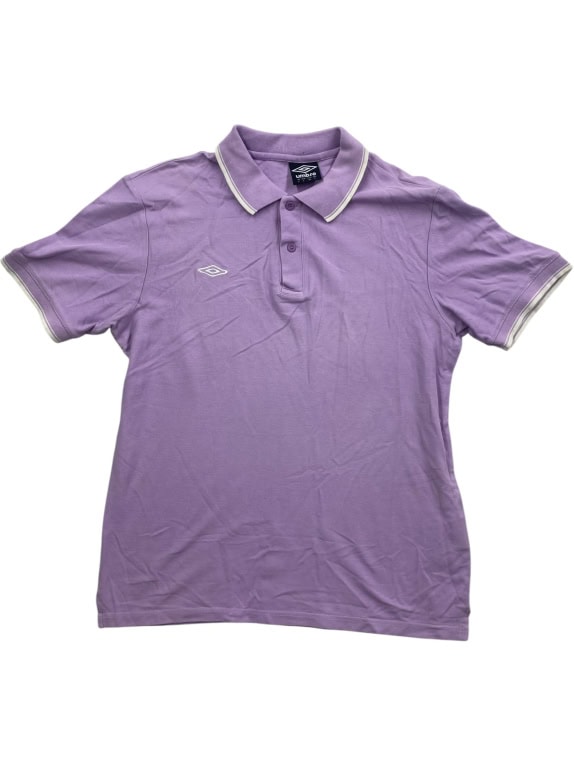 Umbro Polo Shirt Logo Lilac Women’s L