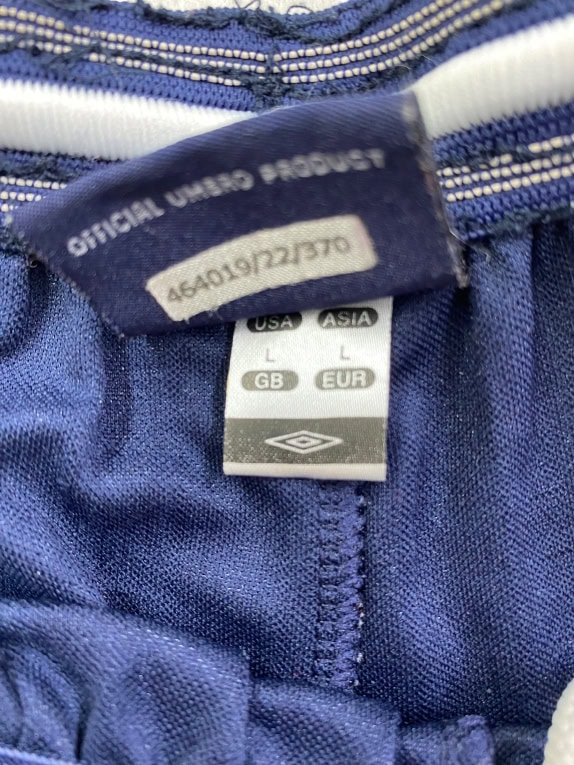UMBRO ΣΟΡΤΣ ΠΟΔΟΣΦΑΙΡΟΥ VINTAGE MONOGRAM LOGO ΜΠΛΕ ΑΝΔΡΙΚΟ L