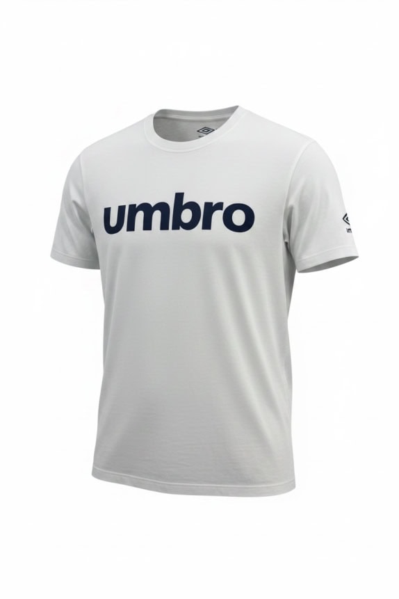 UMBRO T-SHIRT BIG LOGO ΛΕΥΚΟ UNISEX M
