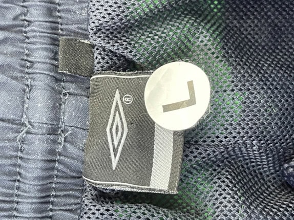 UMBRO TRACK PANTS SPORTY NAVY GREEN ΑΝΤΡΙΚΟ PRE OWNED L