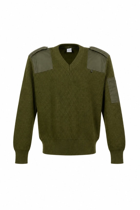 1990S VINTAGE  COMMANDO ΠΟΥΛΟΒΕΡ UTILITY ΧΑΚΙ ΑΝΤΡΙΚΟ PRE OWNED L