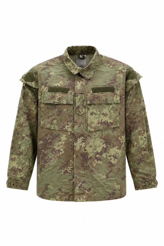 1994 VINTAGE FIELD JACKET UTILITY ΠΡΑΣΙΝΟ CAMOUFLAGE UNISEX PRE OWNED S
