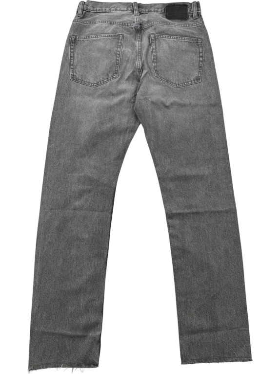 Unbranded Τζιν Παντελόνι Casual Vintage Χωρίς Ορατό Λογότυπο Γκρι Ανδρικό M