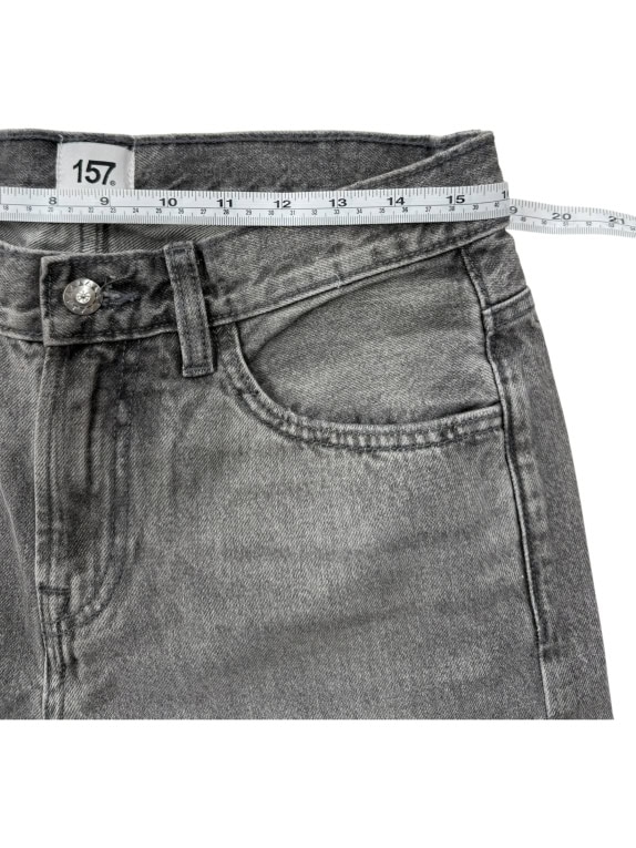 Unbranded Τζιν Παντελόνι Casual Vintage Χωρίς Ορατό Λογότυπο Γκρι Ανδρικό M