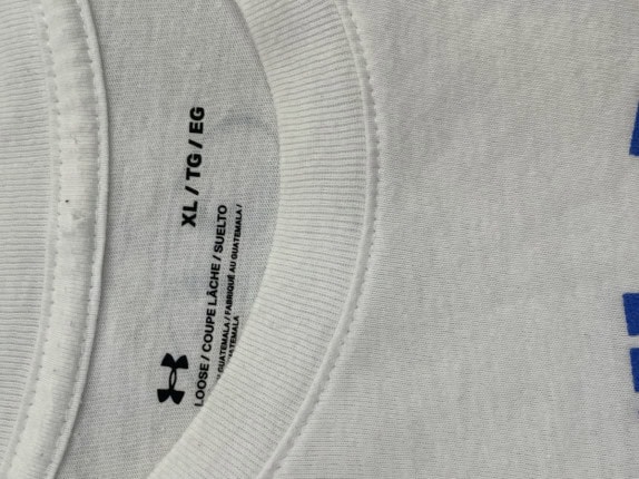 UNDER ARMOUR CREWNECK SPORTSWEAR BIANCO UOMO PRE OWNED XL