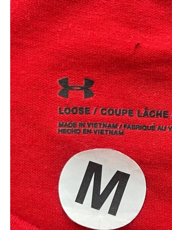 UNDER ARMOUR GRAPHIC TEE ΚΟΚΚΙΝΟ ΑΝΤΡΙΚΟ PRE OWNED M