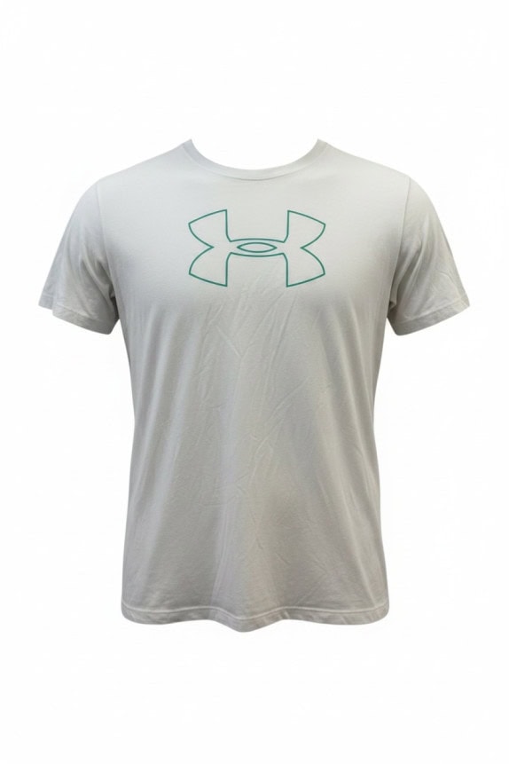 UNDER ARMOUR GRAPHIC TEE MINIMAL OFF WHITE ΑΝΤΡΙΚΟ PRE OWNED M
