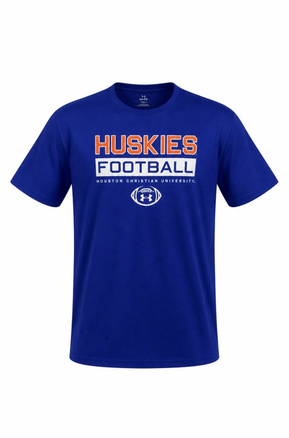 UNDER ARMOUR T SHIRT GRAPHIC SPORTY BLU UOMO PRE OWNED L