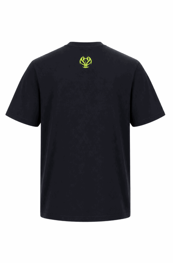 UNDER ARMOUR T SHIRT GRAPHIC STREETWEAR NERO UOMO PRE OWNED