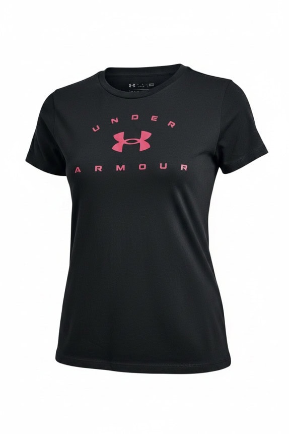 UNDER ARMOUR GRAPHIC TEE STREETWEAR ΜΑΥΡΟ ΓΥΝΑΙΚΕΙΟ PRE OWNED S
