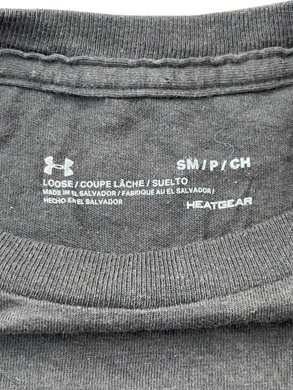 UNDER ARMOUR GRAPHIC TEE STREETWEAR ΜΑΥΡΟ ΓΥΝΑΙΚΕΙΟ PRE OWNED S