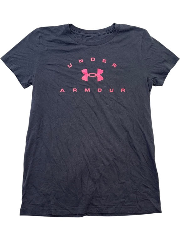 UNDER ARMOUR GRAPHIC TEE STREETWEAR ΜΑΥΡΟ ΓΥΝΑΙΚΕΙΟ PRE OWNED S