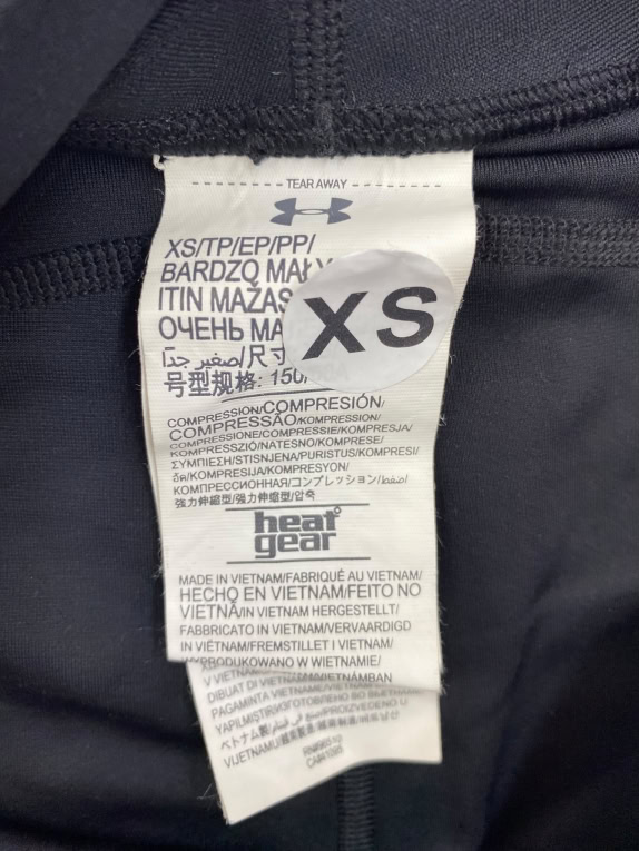 Under Armour HeatGear Αθλητικό Κολάν Compression Logo Μαύρο Γυναικείο XS