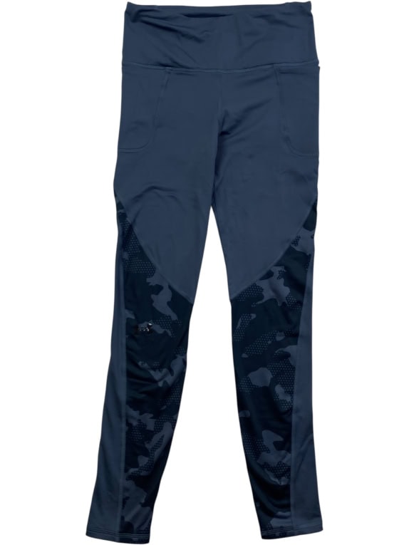 UNDER ARMOUR Κολάν Αθλητικό Compression COLDGEAR Logo Μπλε Γυναικείο S