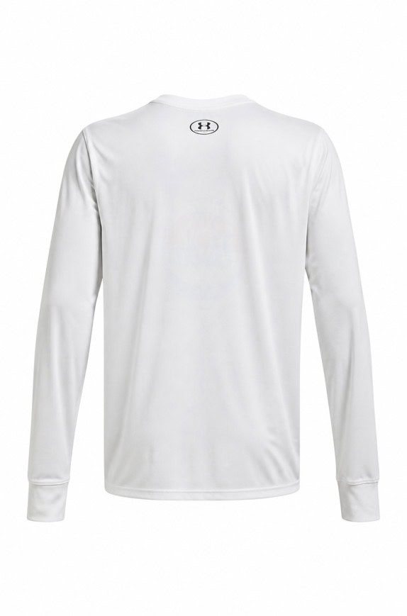 UNDER ARMOUR LONG SLEEVE GRAPHIC TEE BIANCO UOMO PRE OWNED XL
