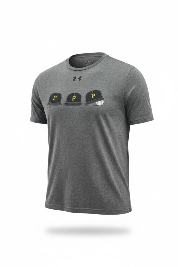 UNDER ARMOUR T SHIRT GRAPHIC SPORTSWEAR CHARCOAL UOMO PRE OWNED XL