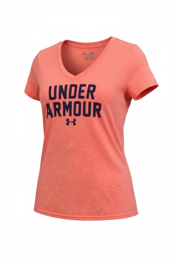 UNDER ARMOUR T-SHIRT ΑΘΛΗΤΙΚΟ ΛΟΓΟΤΥΠΟ ΚΟΡΑΛΙ ΓΥΝΑΙΚΕΙΟ S