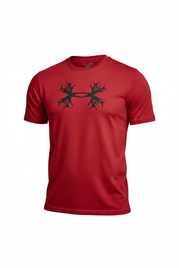 UNDER ARMOUR T SHIRT GRAPHIC ROSSO UOMO PRE OWNED L