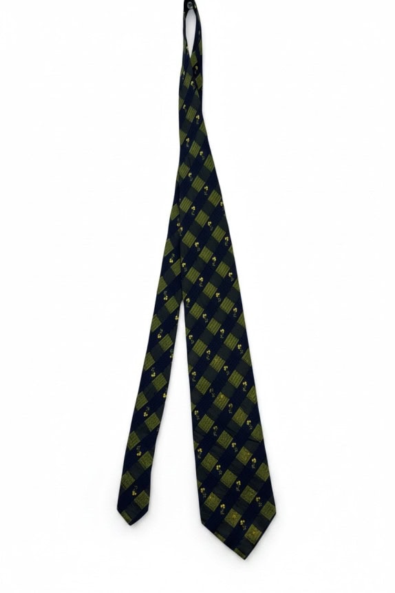 UNGARO ΓΡΑΒΑΤΑ CLASSIC NAVY ΠΡΑΣΙΝΟ ΑΝΤΡΙΚΟ PRE OWNED