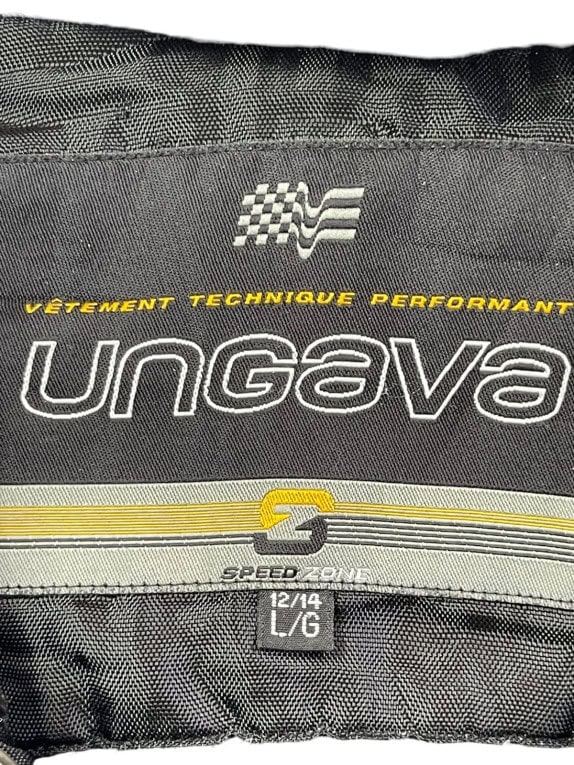 UNGAVA ΜΠΟΥΦΑΝ RACING SPORTSWEAR ΜΑΥΡΟ ΜΠΛΕ UNISEX PRE OWNED L