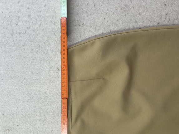 90S UNITED COLORS OF BENETTON ΦΟΥΣΤΑ PENCIL MINIMAL ΜΠΕΖ ΓΥΝΑΙΚΕΙΟ PRE OWNED XS
