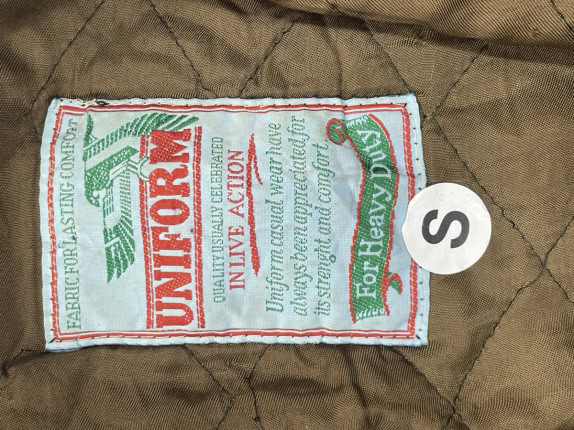 UNITORM BOMBER JACKET VINTAGE NAVY ΑΝΤΡΙΚΟ PRE OWNED S