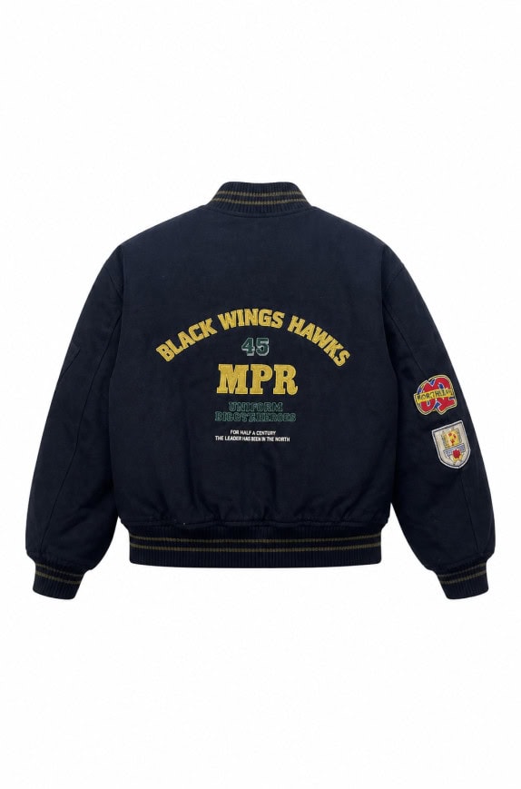 UNITORM BOMBER JACKET VINTAGE NAVY ΑΝΤΡΙΚΟ PRE OWNED S