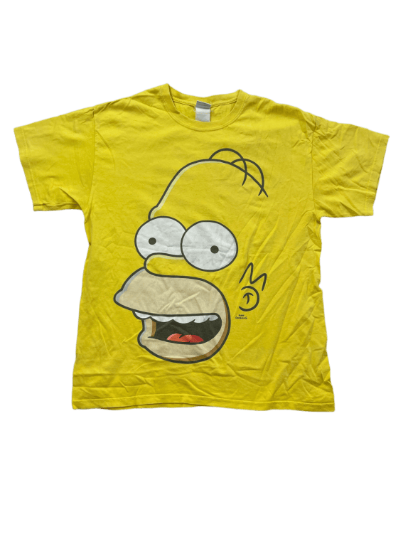 2000s UNIVERSAL STUDIOS GRAPHIC TEE YELLOW MEN PRE OWNED L