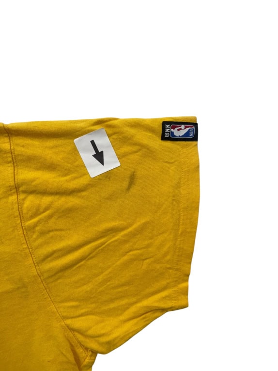 UNK NBA GRAPHIC TEE YELLOW MENS PRE OWNED L