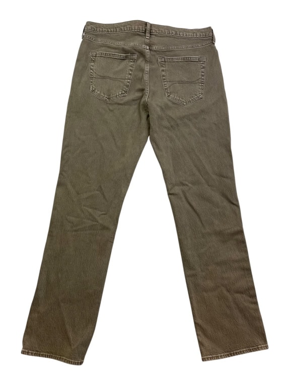 Unknown Brand Παντελόνι Jeans Casual Χωρίς Λογότυπο Χακί Ανδρικό L