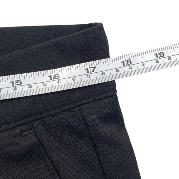UNKNOWN TROUSERS MINIMAL CLASSIC BLACK ΑΝΤΡΙΚΟ PRE OWNED