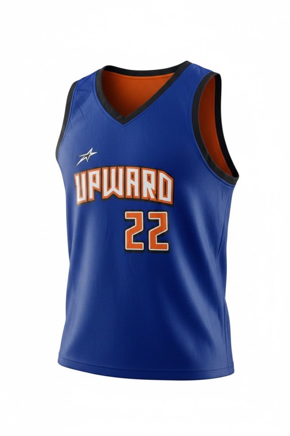 UPWARD CANOTTA BASKET SPORTSWEAR BLU UOMO PRE OWNED S