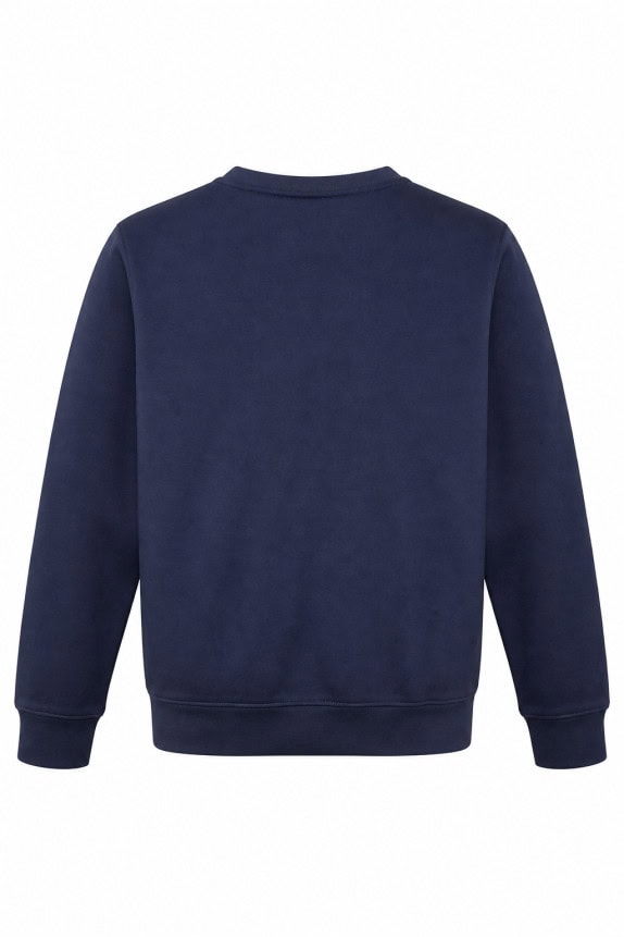 US POLO ASSN CREWNECK SWEATSHIRT MINIMAL NAVY MEN PRE OWNED M