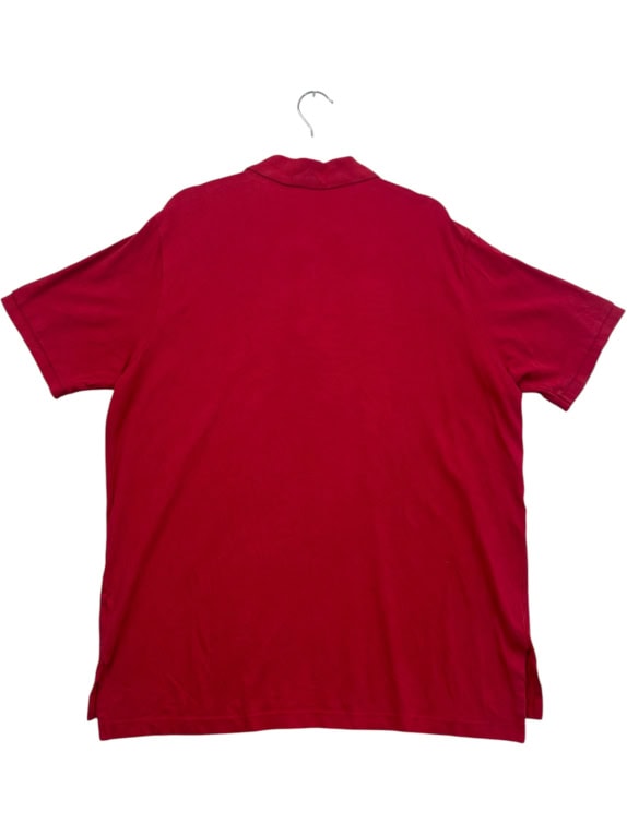 US POLO ASSN ΜΠΛΟΥΖΑ POLO RETRO ΚΟΚΚΙΝΟ ΑΝΤΡΙΚΟ XL pre-owned