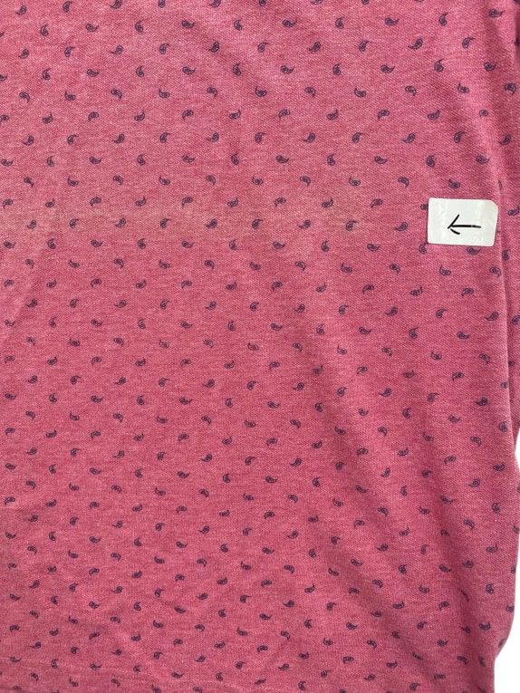 U.S. Polo Assn. Polo Μπλούζα Casual All Over Print Λογότυπο Ροζ Ανδρική S