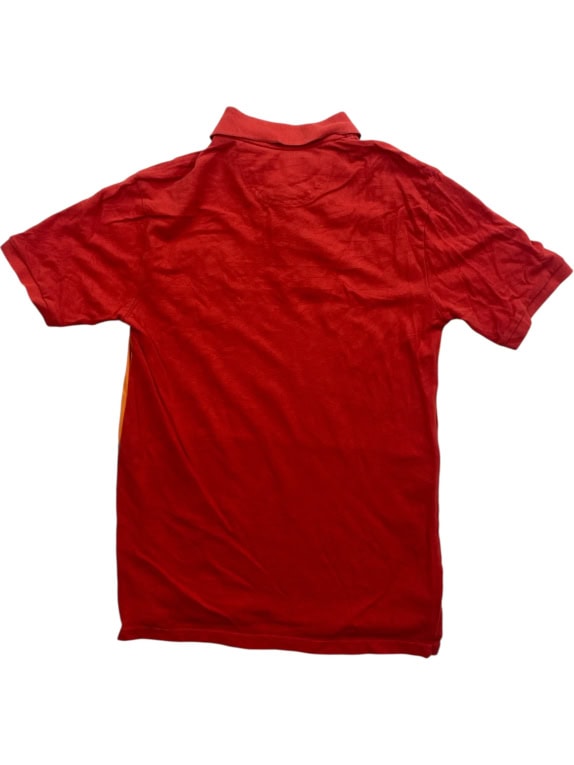 U.S. Polo Assn. Polo Μπλούζα Colorblock Classic Logo Κόκκινο Πορτοκαλί Γκρι Ανδρική S