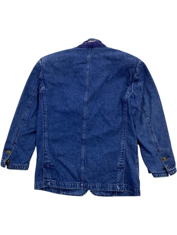 VALENTINO JEANS ΣΑΚΑΚΙ VINTAGE DENIM LOGO ΜΠΛΕ ΑΝΔΡΙΚΟ XS