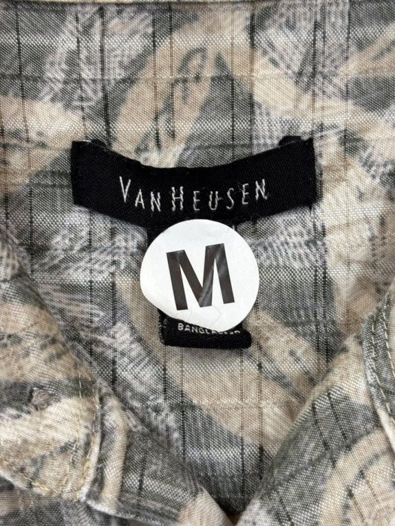 VAN HEUSEN ΠΟΥΚΑΜΙΣΟ HAWAIIAN MULTI COLOUR ΑΝΤΡΙΚΟ PRE OWNED M