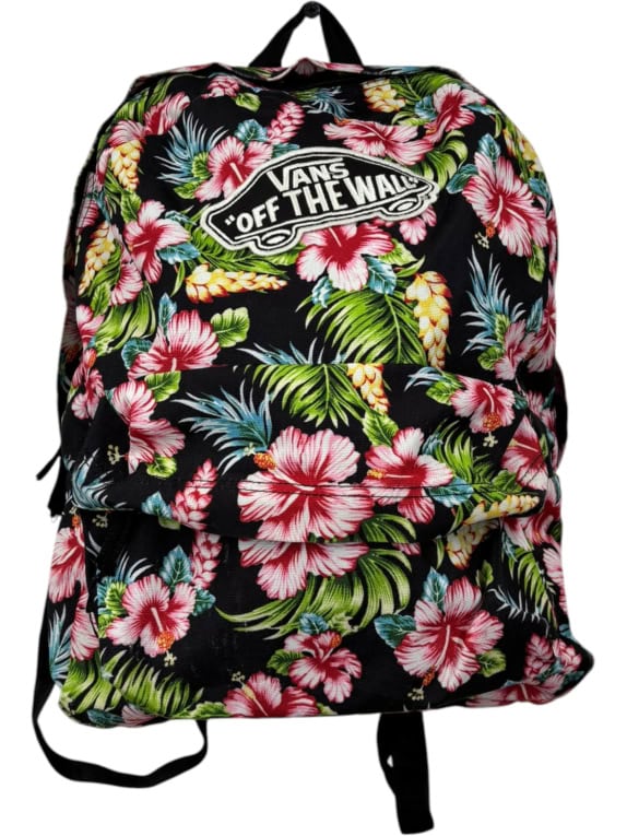 VANS BACKPACK STREETWEAR BLACK UNISEX PRE OWNED