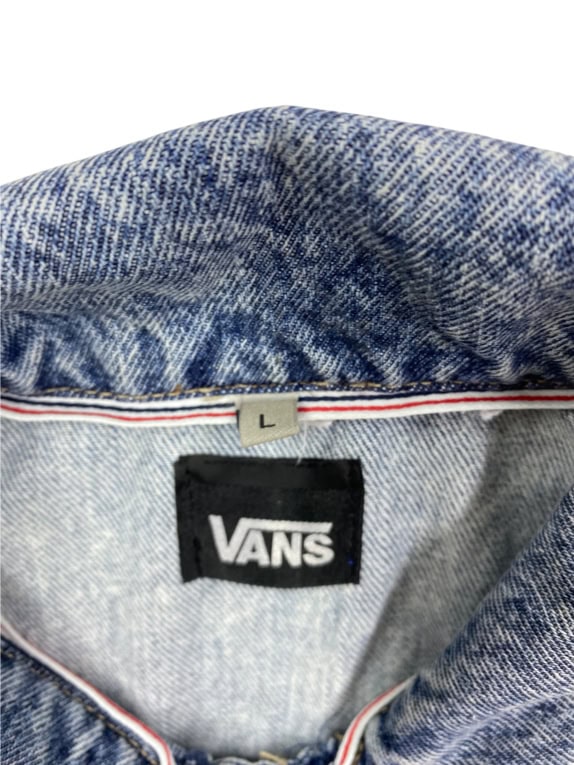 Vans Denim Ολόσωμη Φόρμα (Jumpsuit) Vintage Logo Μπλε Γυναικεία L