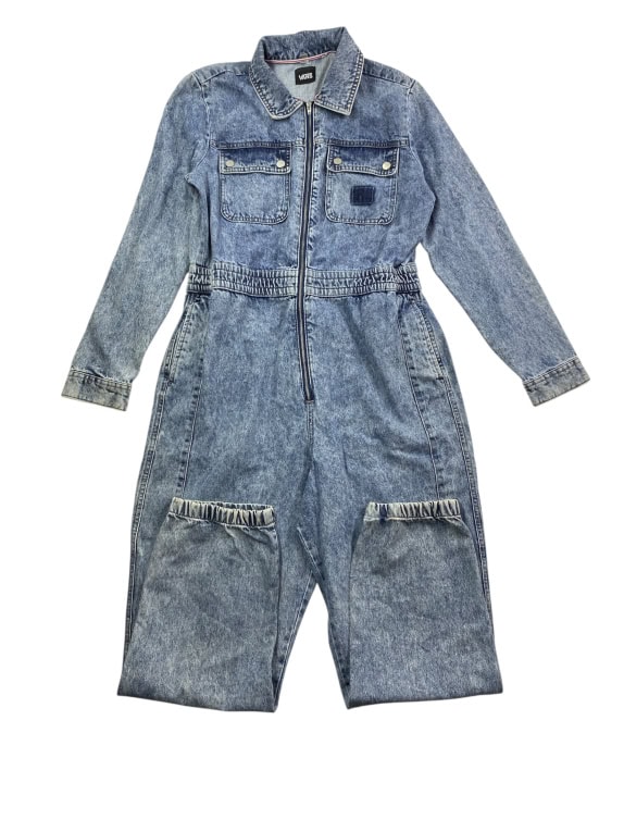 Vans Denim Jumpsuit Vintage Logo Blue Women’s L