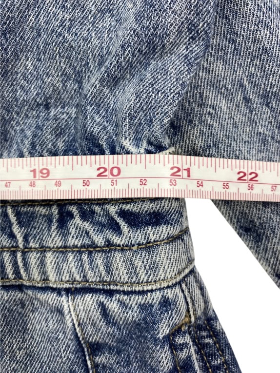 VANS Denim Ολόσωμη Φόρμα Vintage Λογότυπο Acid Wash Μπλε Unisex 2XL