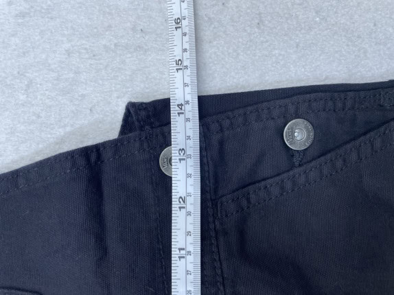 VANS DUNGAREE WORKWEAR ΜΑΥΡΟ UNISEX PRE OWNED XS